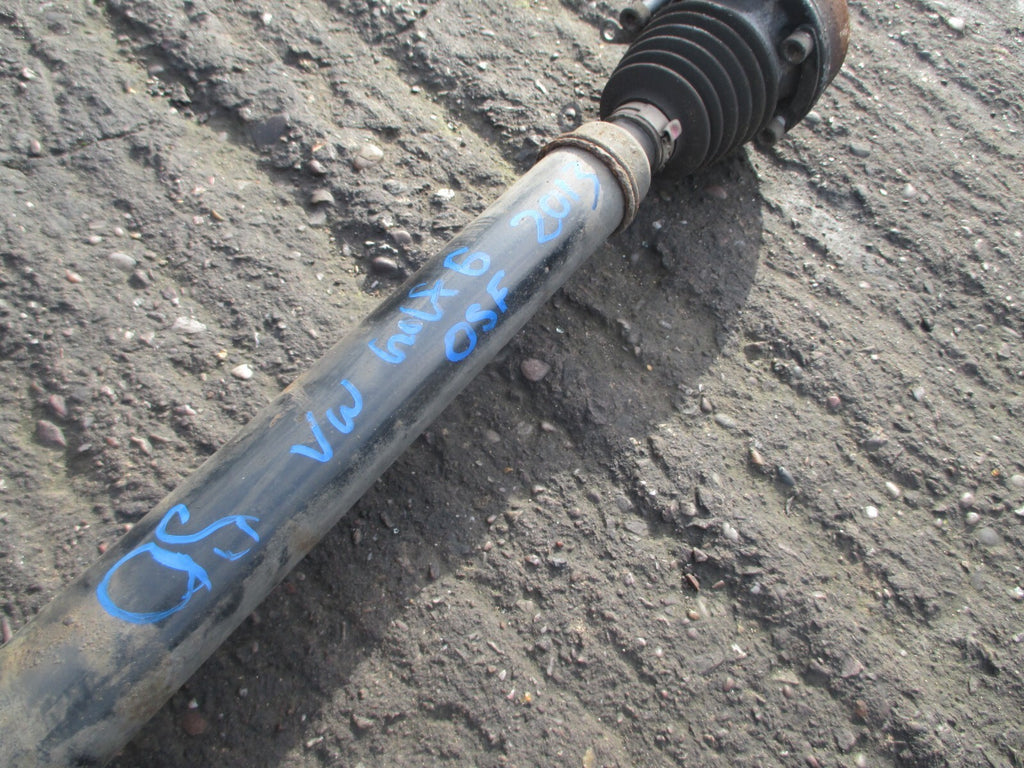 VW VOLKSWAGEN GOLF MK6 2016 1.6 DIESEL OS DRIVER FRONT DRIVESHAFT 1K0407272EC