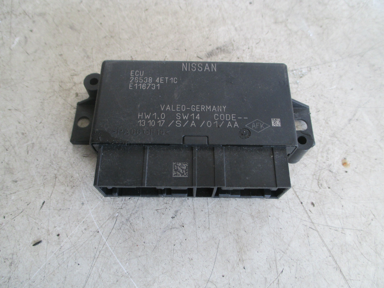 NISSAN QASHQAI J11 2017 MK2 ECU CONTROL MODULE 285384ET1C