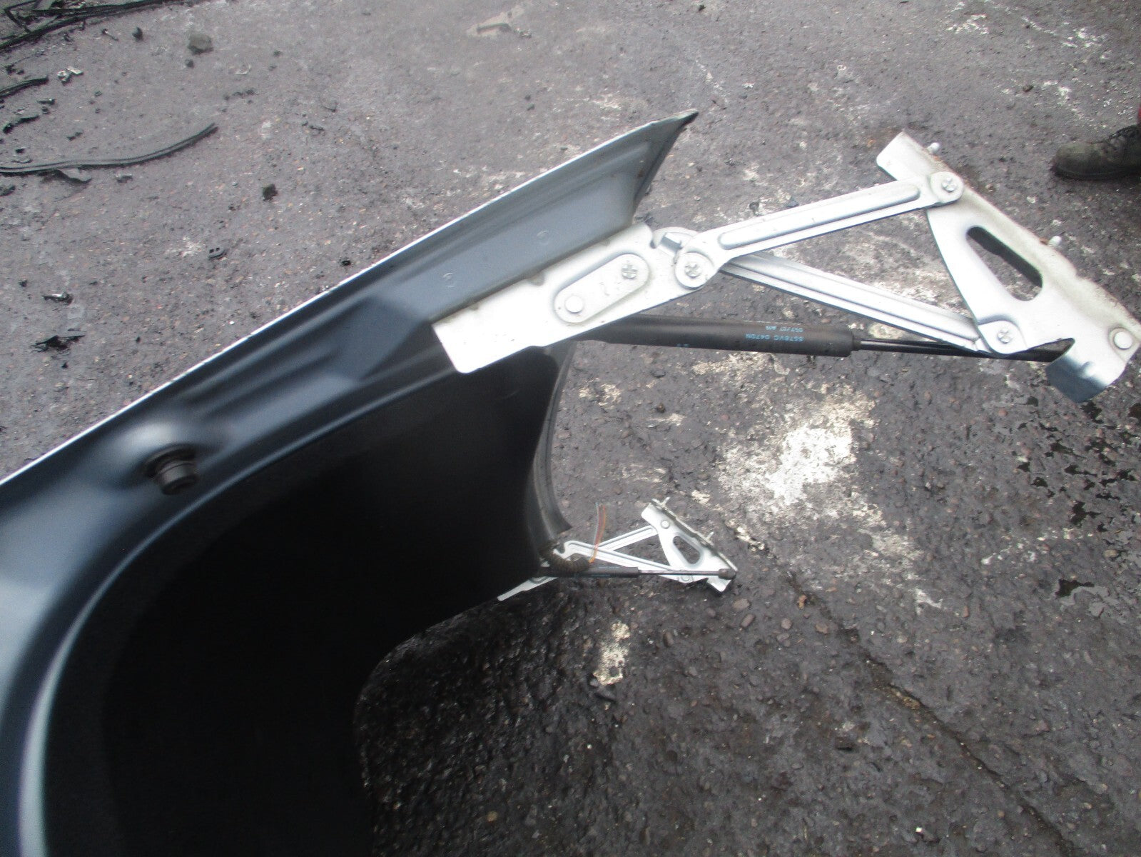2007 PEUGEOT 407 MK1 REAR COMPLETE TAILGATE BOOTLID BLUE