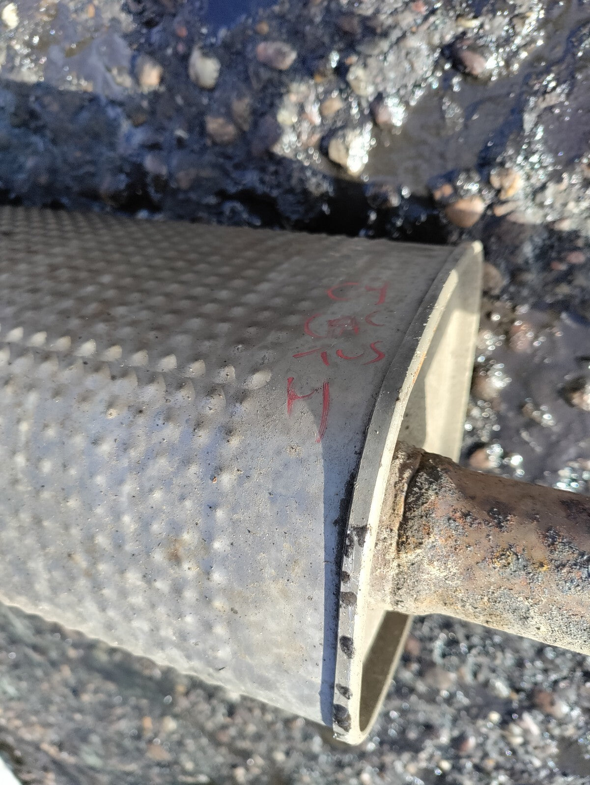 2019 CITROEN C4 CACTUS 1.5 DIESEL EXHAUST WITH SENSOR 9816276480