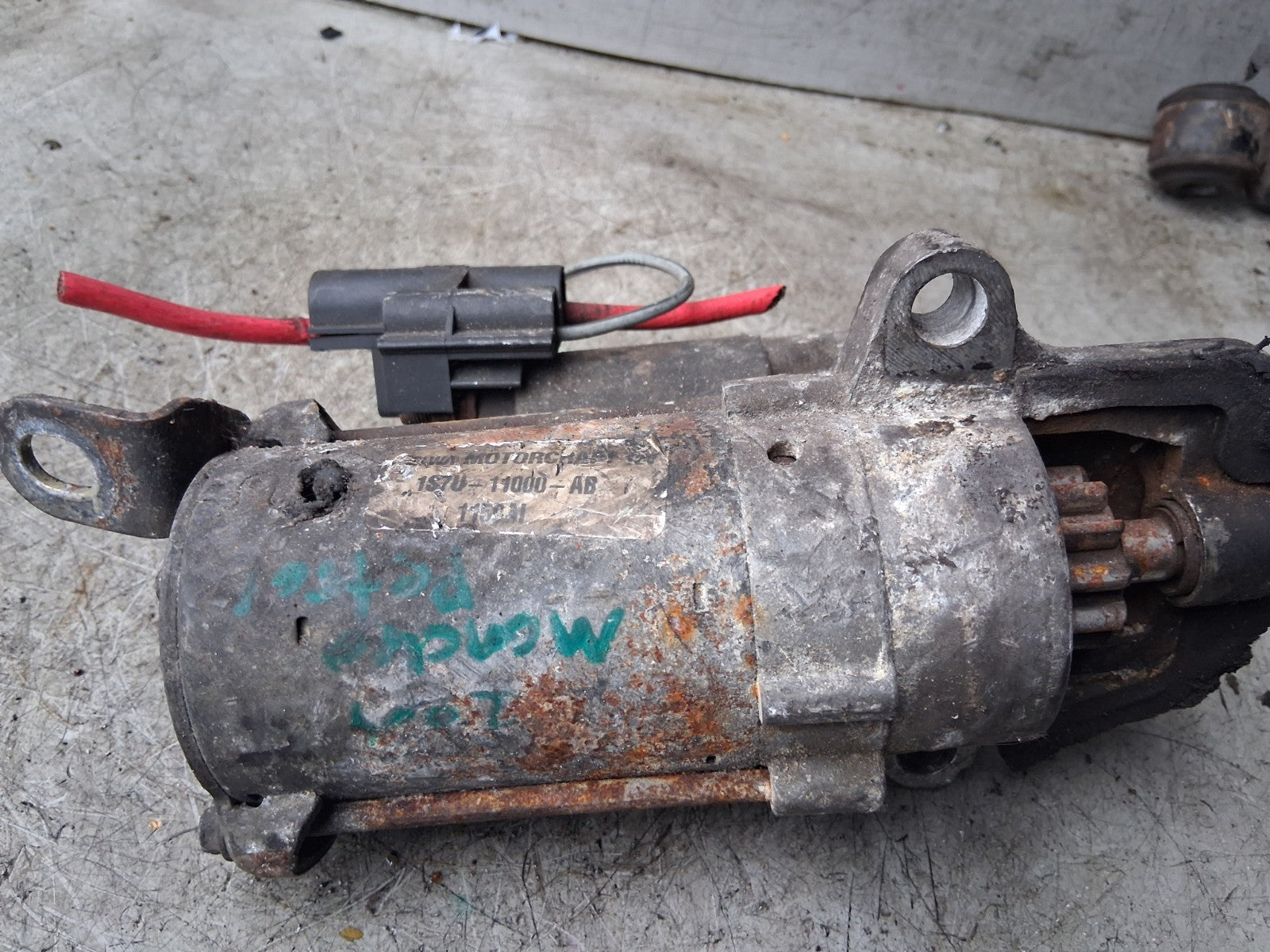 2007 FORD MONDEO STARTER MOTOR 1S7U11000