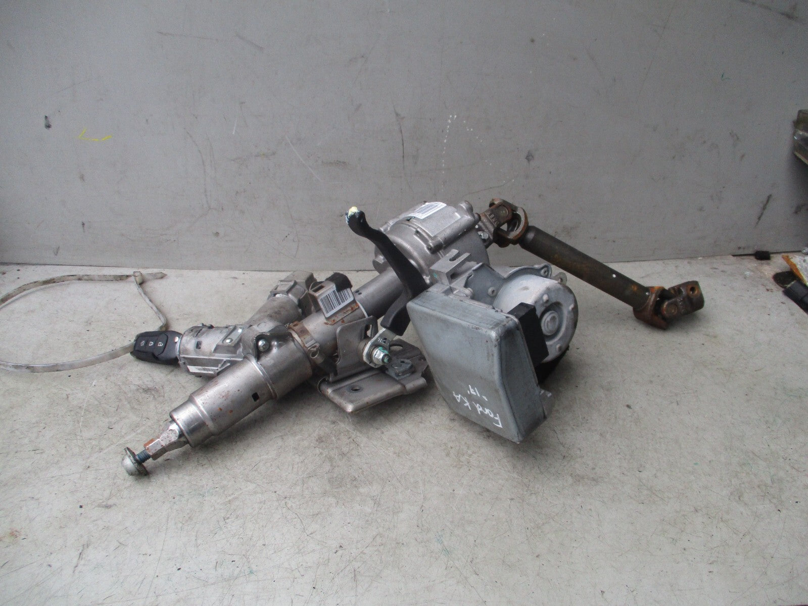 2017 FORD KA PLUS + STEERING COLUMN POWER STEERING PUMP H1B13D071BD