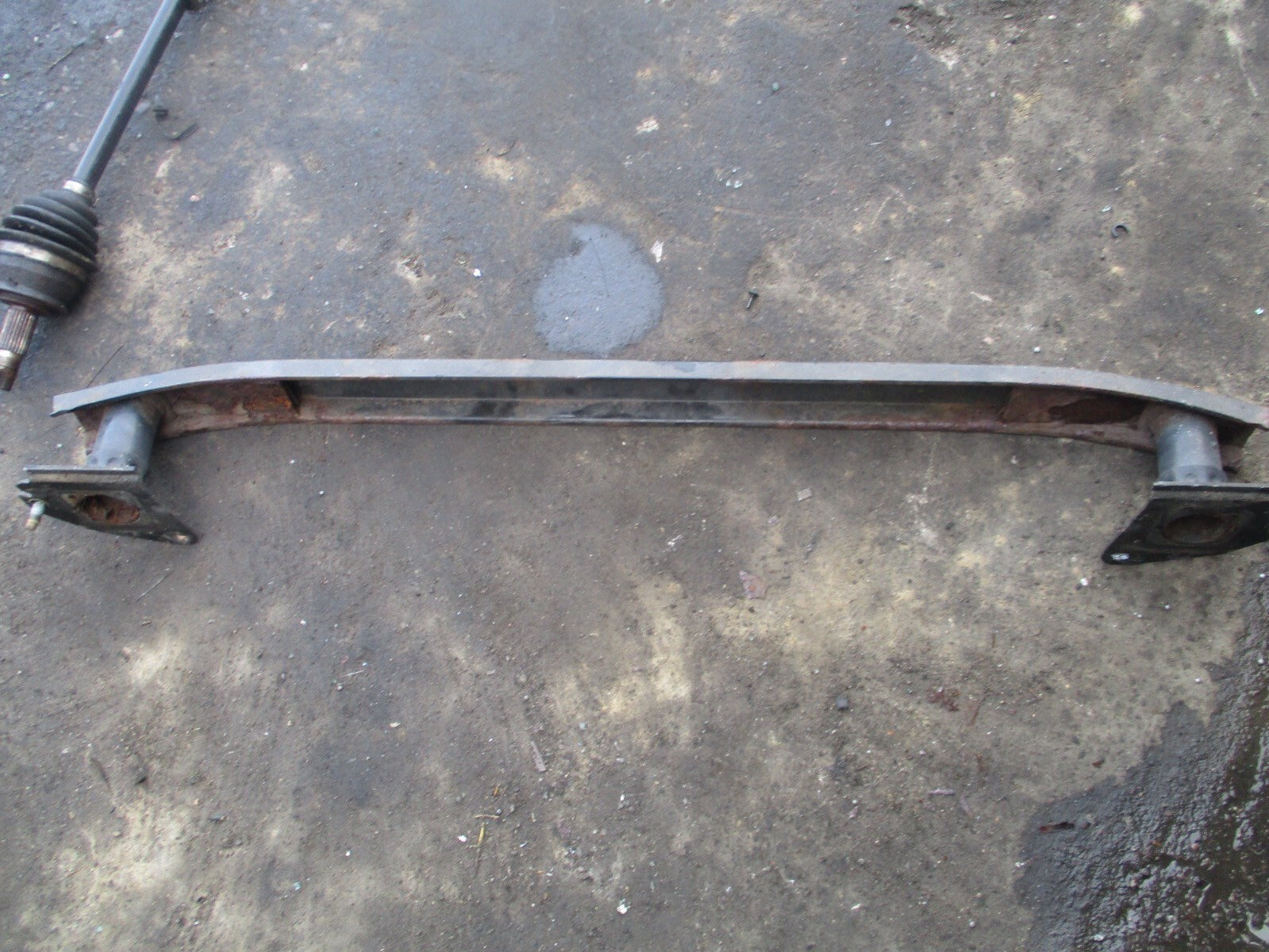 2012 VAUXHALL CORSA D REAR BUMPER CRASH REINFORCEMENT BAR