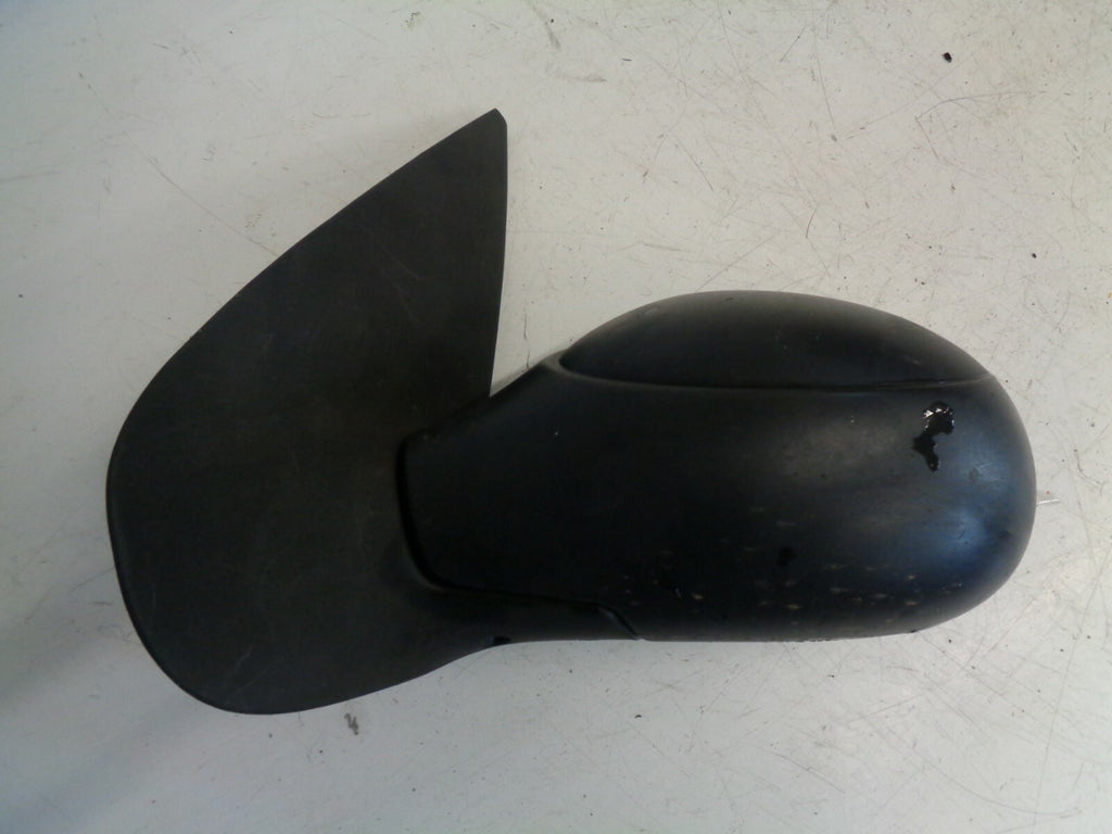 PEUGEOT 206 2001 NS PASSENGER SIDE MANUAL WING MIRROR E2017003