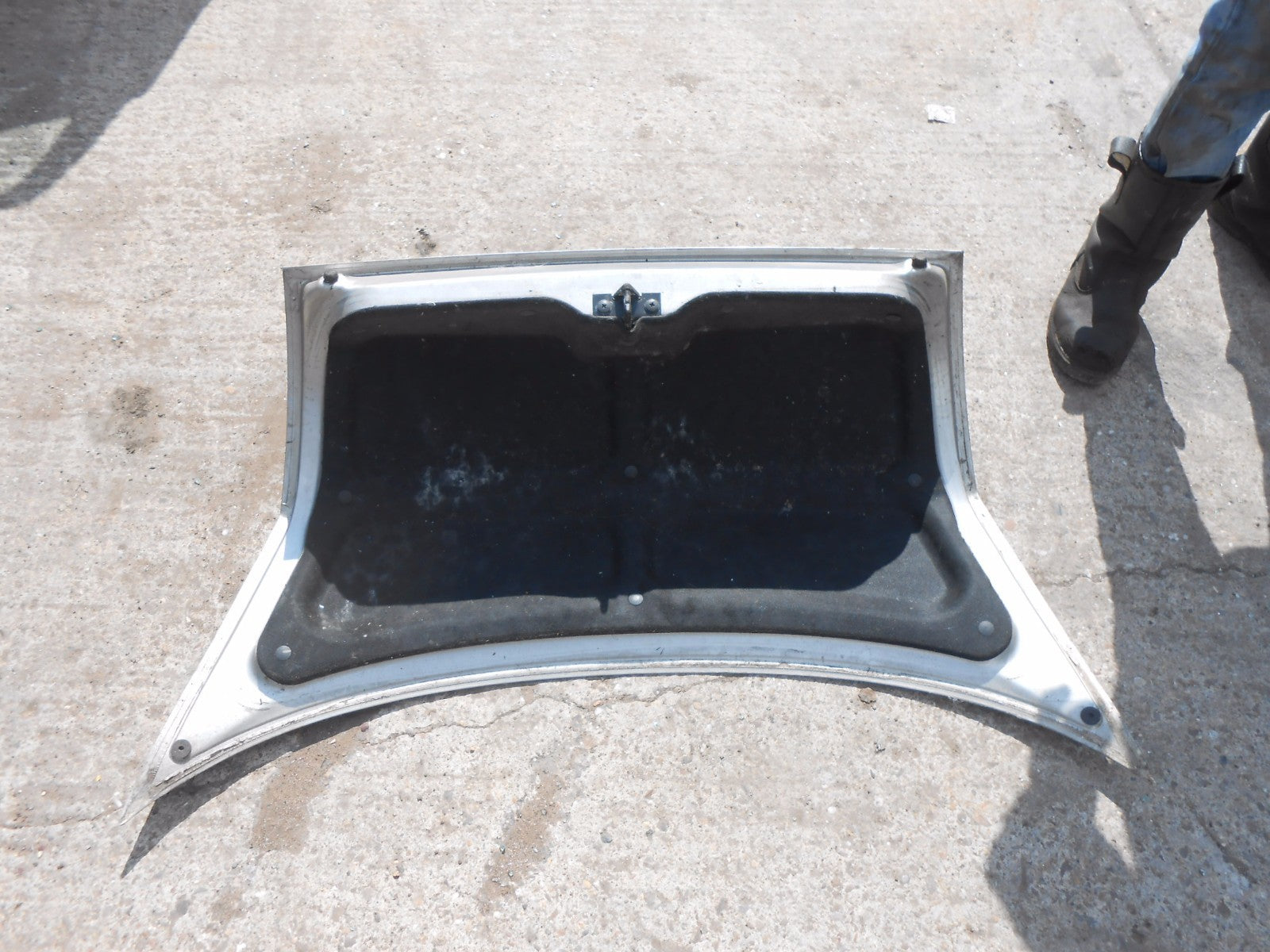 FIAT COUPE 175 2000 BARE BOOTLID BOOT LID TAILGATE SILVER