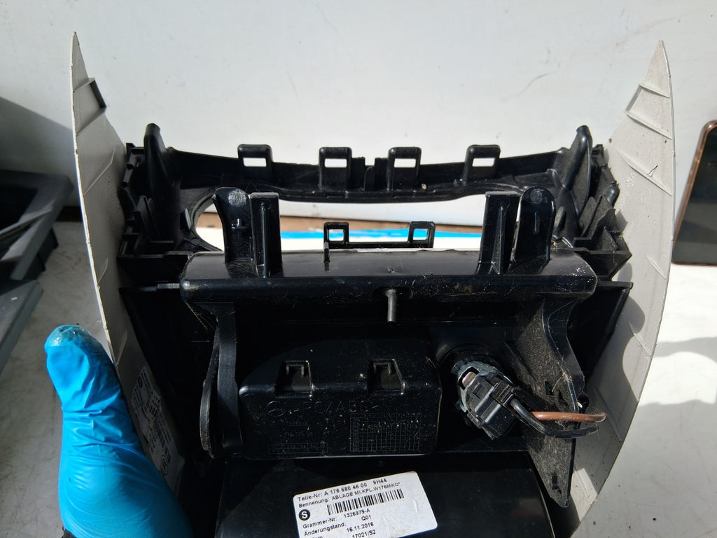 MERCEDES BENZ CLA 2016 C117 AMG CENTRE CONSOLE COVER TRIM A1766804600
