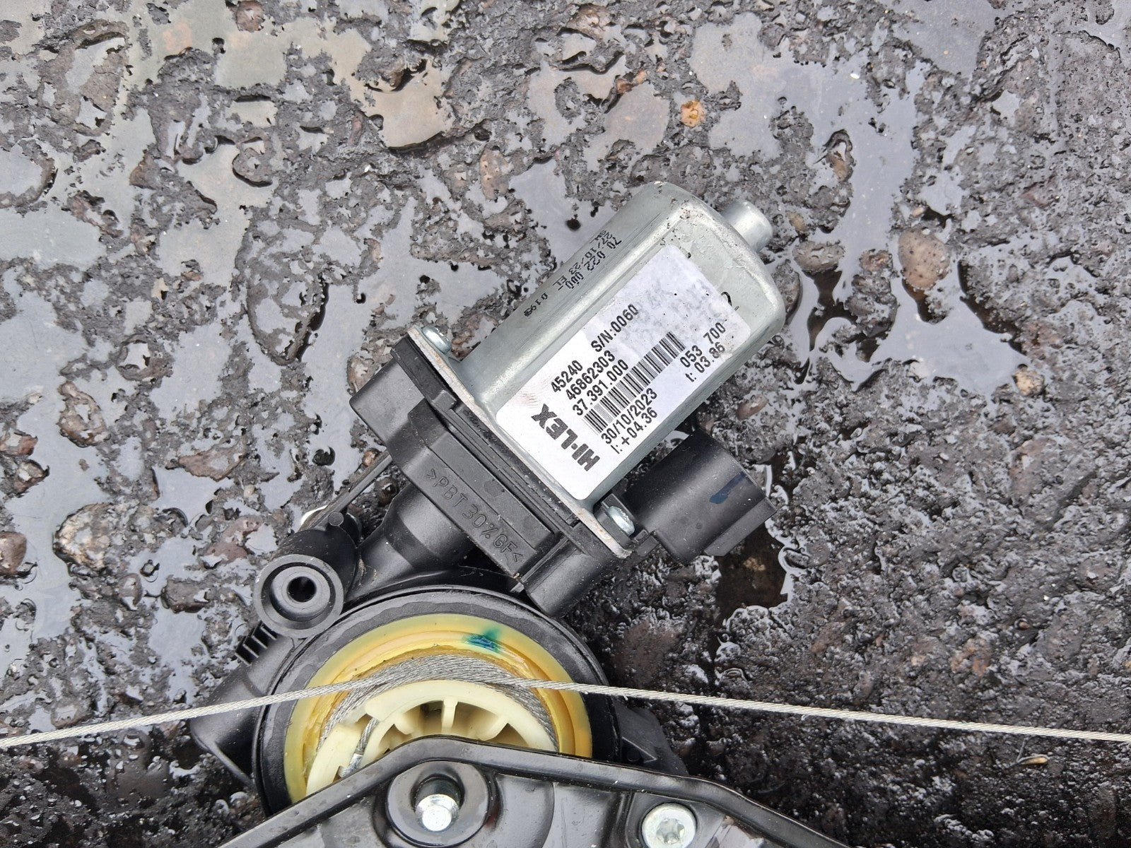 2024 FIAT DUCATO MK3 OSF DRIVER SIDE FRONT RIGHT WINDOW MOTOR REGULATOR 46862303