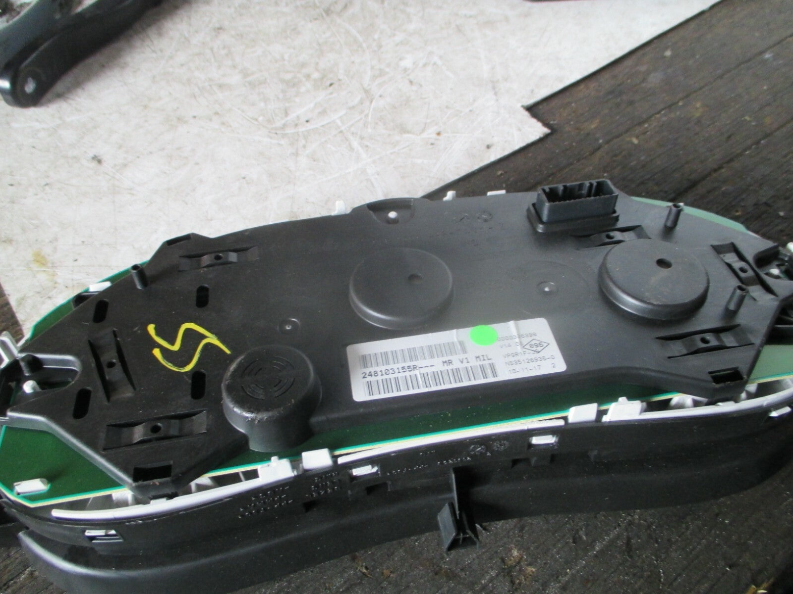 DACIA SANDERO 2018 1.0 SCe 75 SPEEDOMETER INSTRUMENT CLUSTER 0000326398