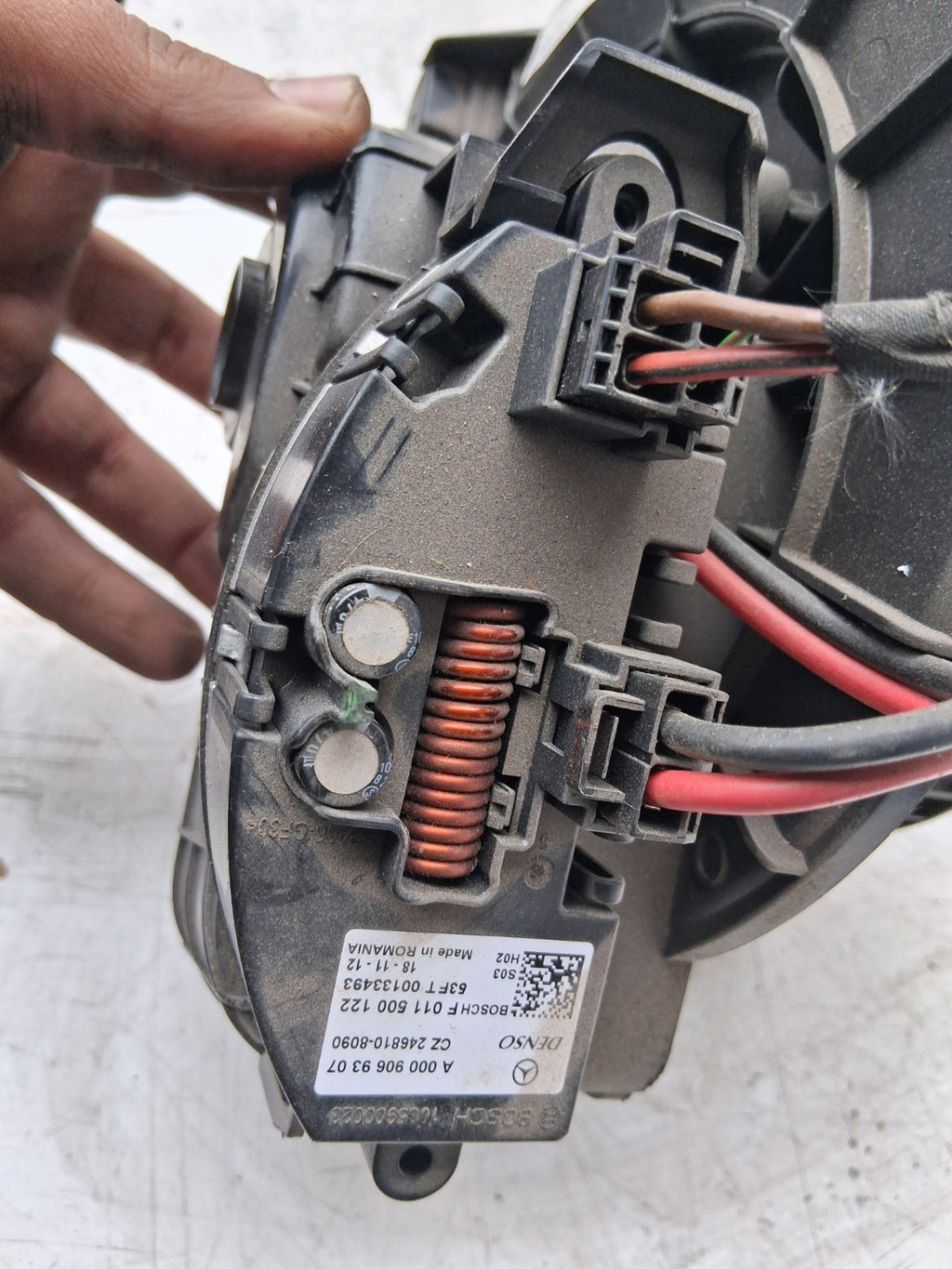 2021 MERCEDES BENZ SPRINTER W907 HEATER BLOWER MOTOR FAN A0008308002