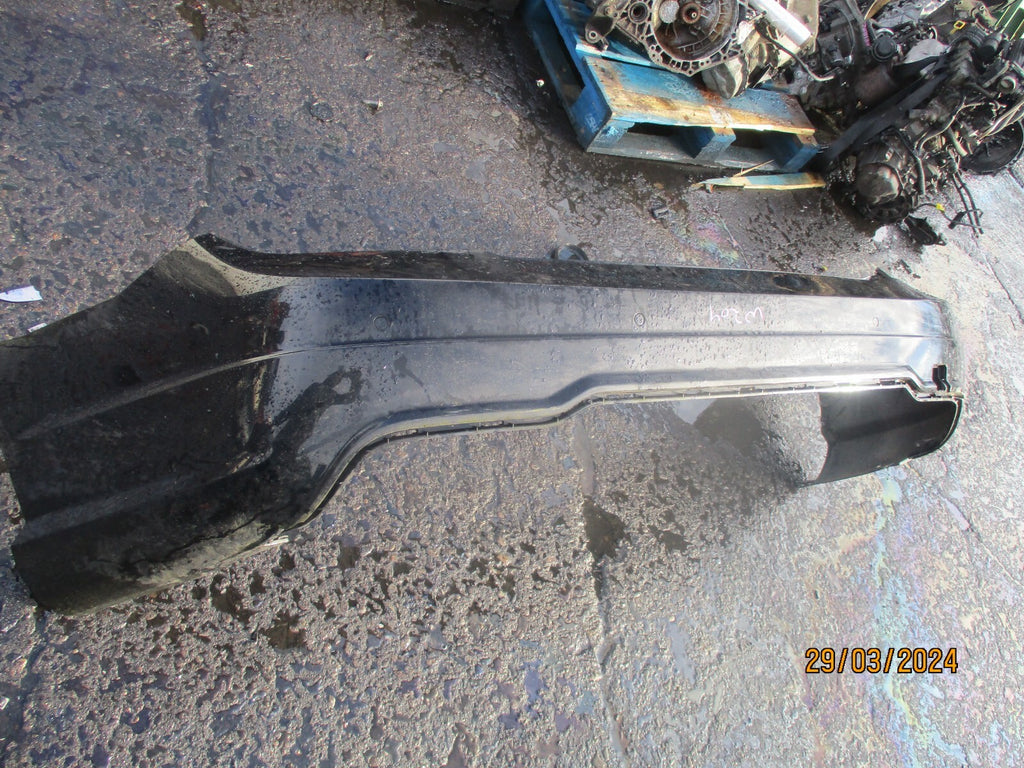 2014 MERCEDES BENZ C CLASS W204 COUPE REAR BUMPER BLACK