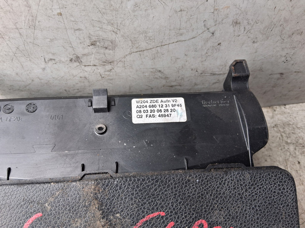2008 MERCEDES C CLASS W204 MULTIMEDIA DISPLAY SCREEN UNIT HEAD A2048204297