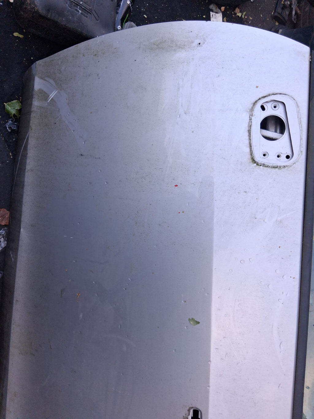 2016 VAUXHALL ZAFIRA C NSF PASSENGER SIDE FRONT BARE DOOR ARGON SILVER Z176