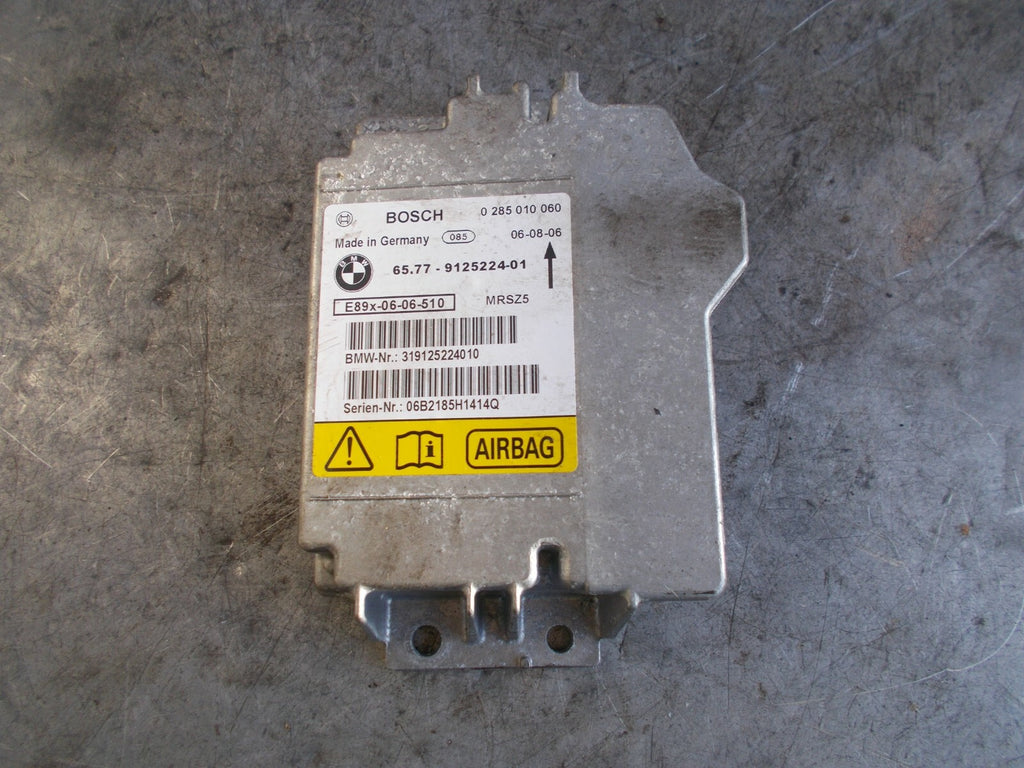 BMW 1 SERIES E81 E87 3 SERIES E90 E91 X1 E84 BAG CONTROL MODULE 9125224