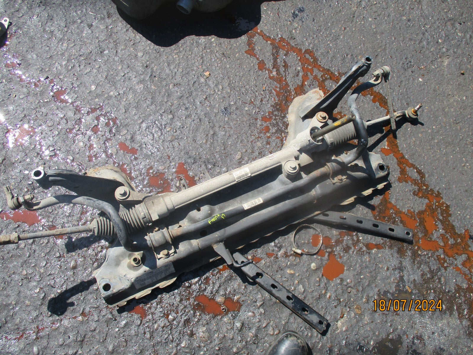 FORD FIESTA MK7 2017 1.25 PETROL FRONT SUBFRAME