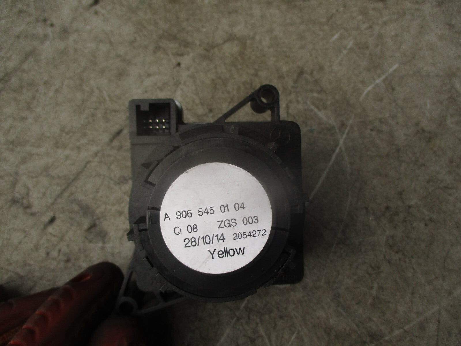 2014 MERCEDES SPRINTER W906 HEADLIGHT CONTROL SWITCH A9065450104
