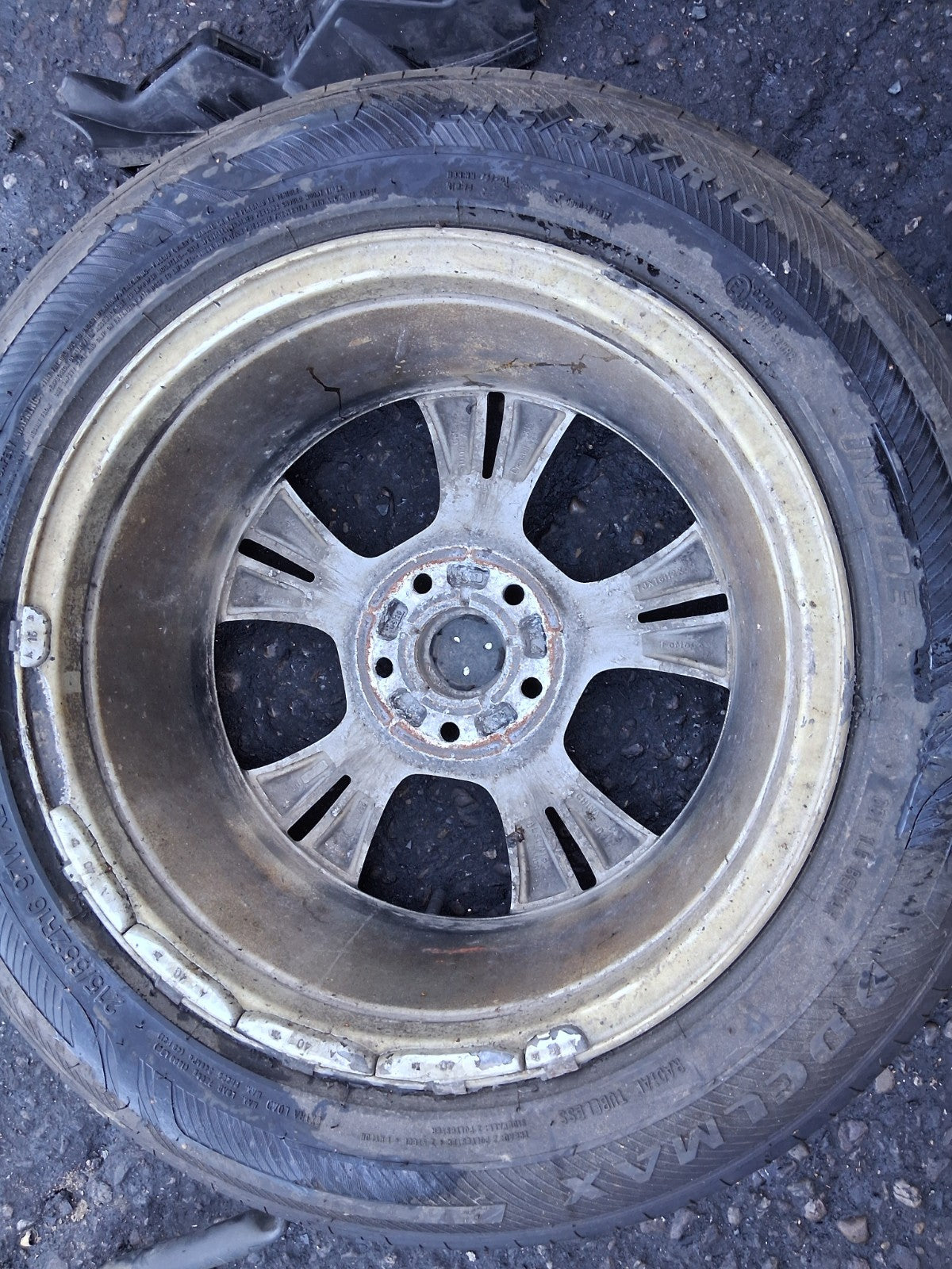 2013 FORD FOCUS MK3 16 INCH ALLOY WHEEL WITH TYRE 215/55R16