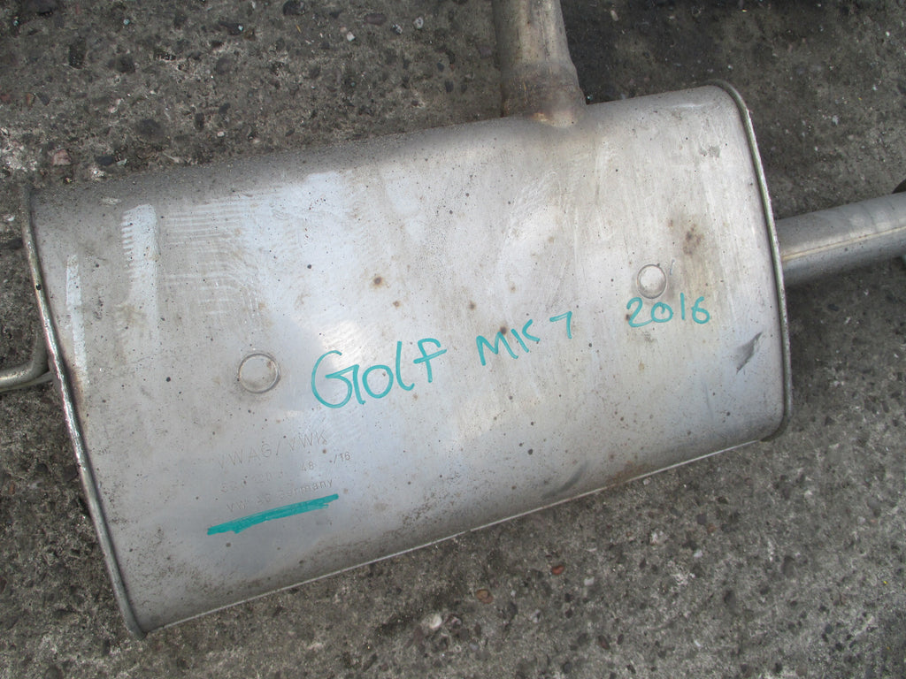 VW VOLKSWAGEN GOLF MK7 2017 1.6 DIESEL SILENCER EXHAUST 5Q6253611CC