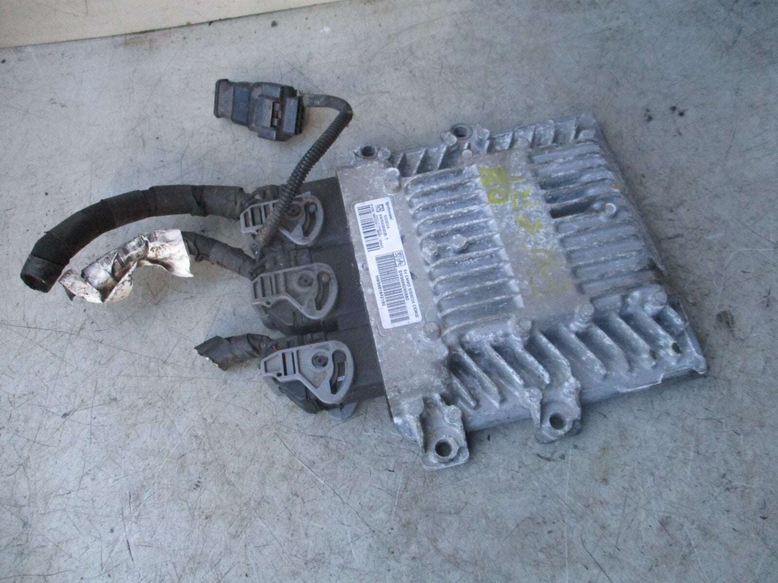 2007 PEUGEOT EXPERT MK2 2.0 DIESEL ECU ENGINE CONTROL MODULE 9661642180