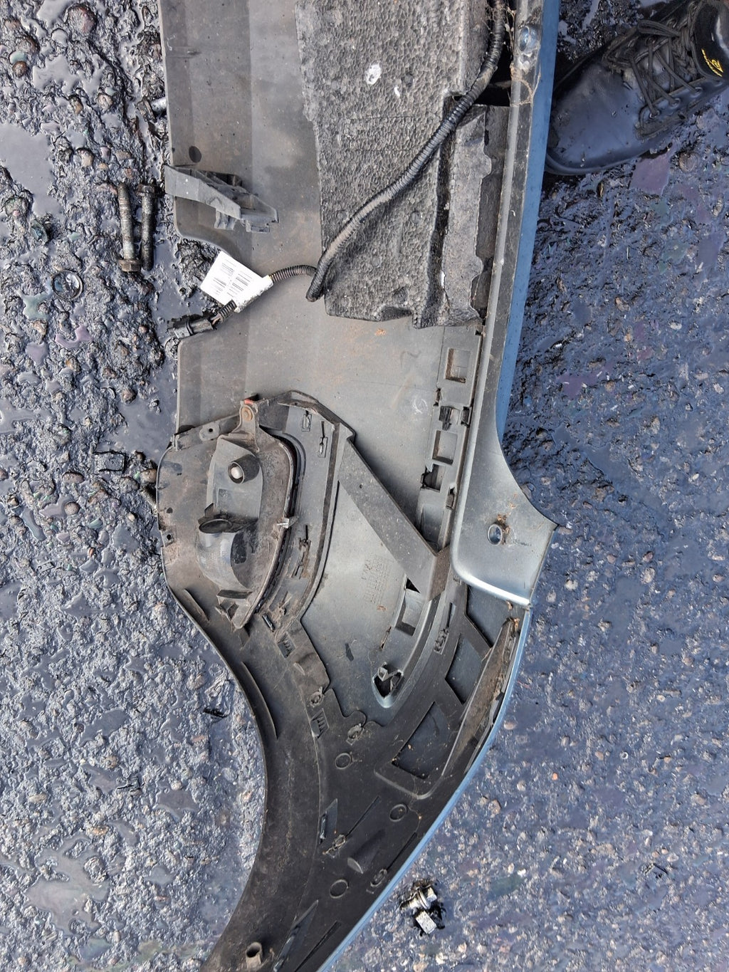 2006 VAUXHALL CORSA C COMPLETE REAR BUMPER BLUE