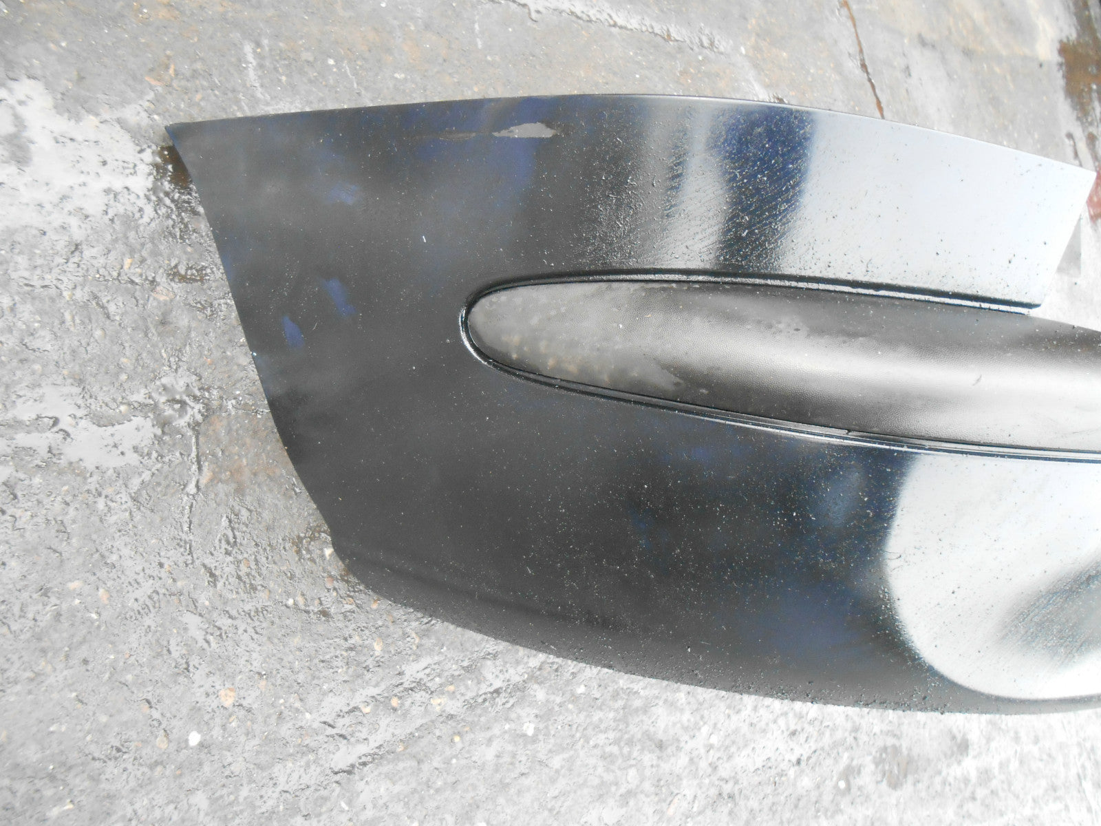 VAUXHALL ZAFIRA A 2001 REAR BUMPER DARK BLUE