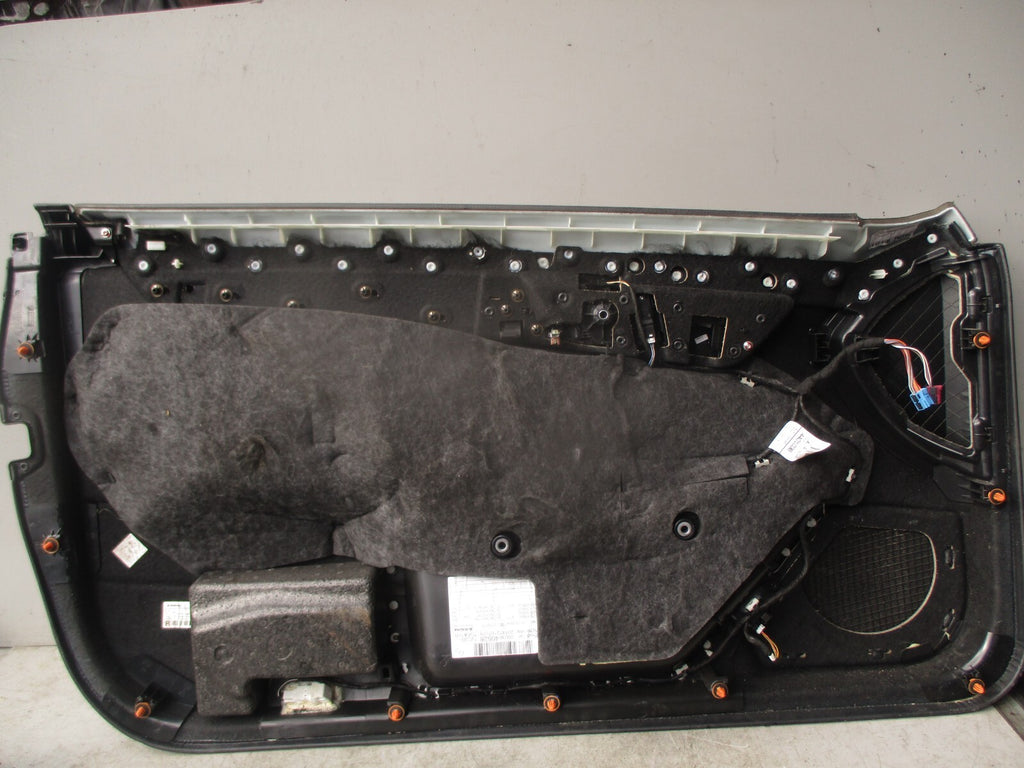 2012 MERCEDES BENZ C CLASS OS DOOR CARD DOOR PANEL WITH WHITE STICHES