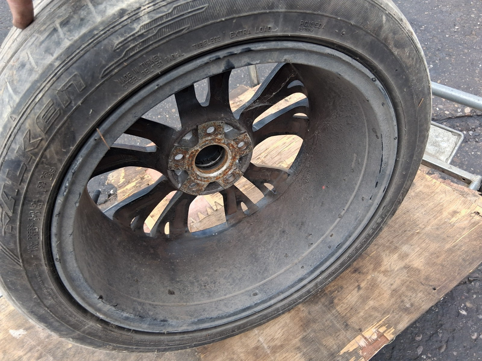 VW VOLKSWAGEN POLO 2018 MK6 SET OF 4 17 INCH ALLOY WHEEL WITH TYRE 225/45R17