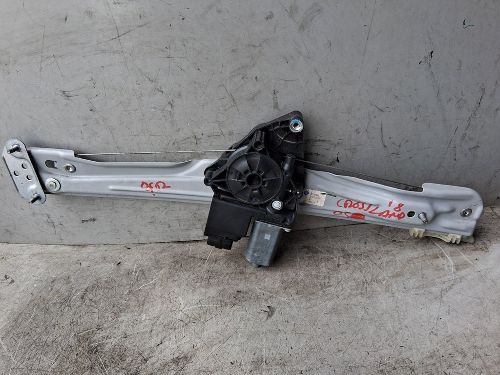VAUXHALL CROSSLAND X 2018 OSR DRIVER SIDE REAR WINDOW MOTOR & REGULATOR 39187590