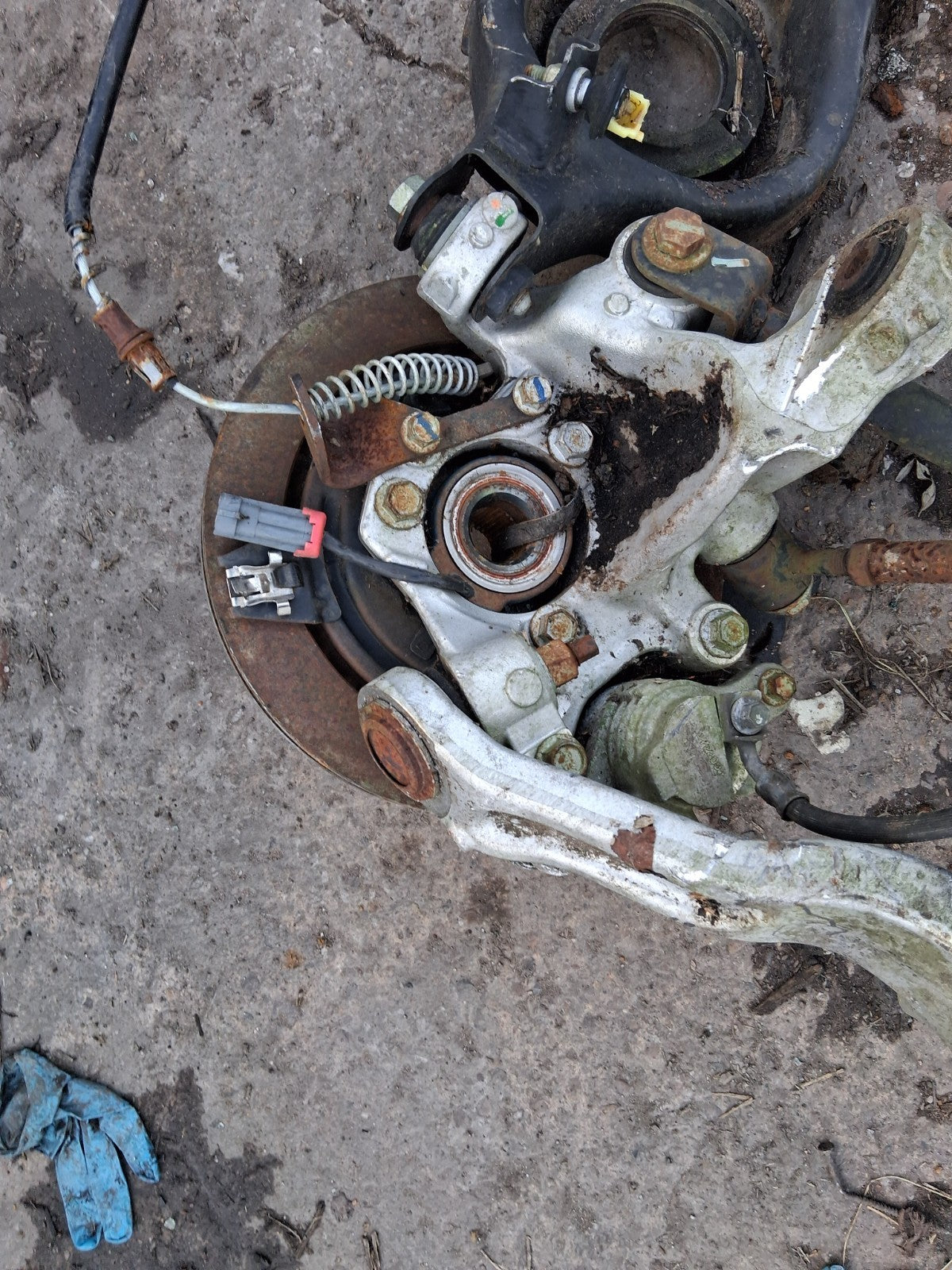 CADILLAC CTS 2007 2.79 PETROL REAR RIGHT DRIVER SIDE WHEEL HUB