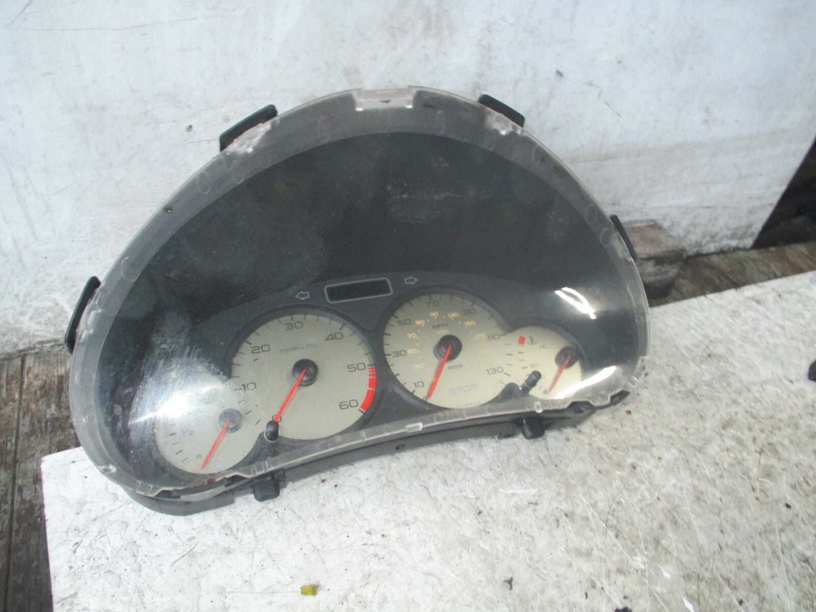 PEUGEOT PARTNER 2004 1.9 DIESEL SPEEDOMETER INSTRUMENT CLUSTER 9652247280