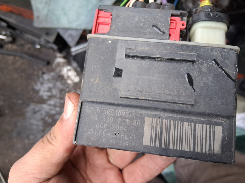 2018 CITROEN BERLINGO MK2 ECU ENGINE CONTROL UNIT 9825318180 9806460480