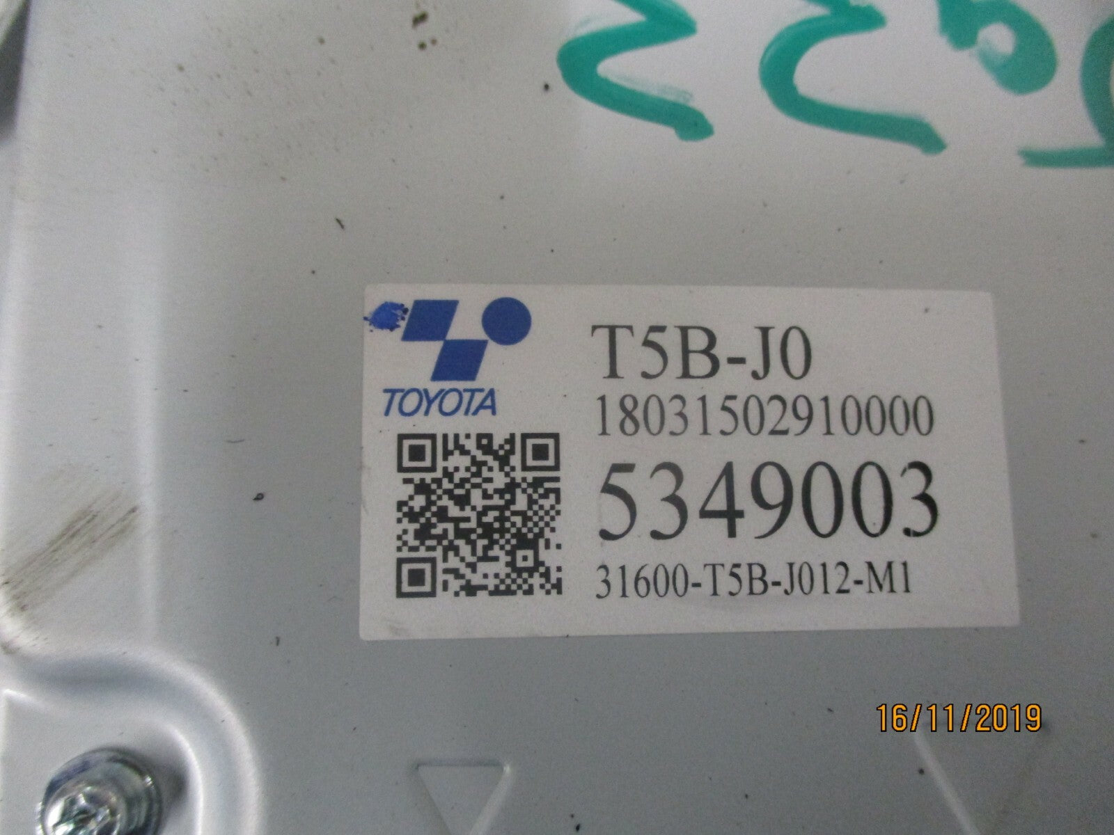 HONDA JAZZ MK4 VOLTAGE STABILISER CONTROL MODULE UNIT 31600T5BJ012M1