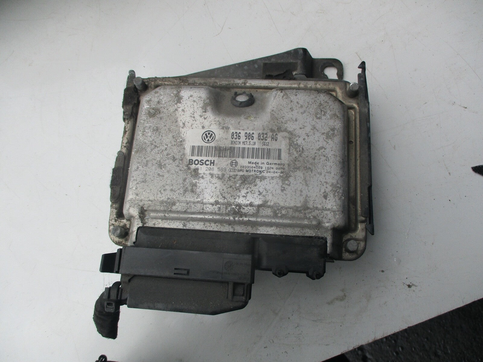 VW VOLKSWAGEN GOLF MK5 2007 1.6 PETROL ENGINE CONTROL UNIT ECU 036 906 032 AG