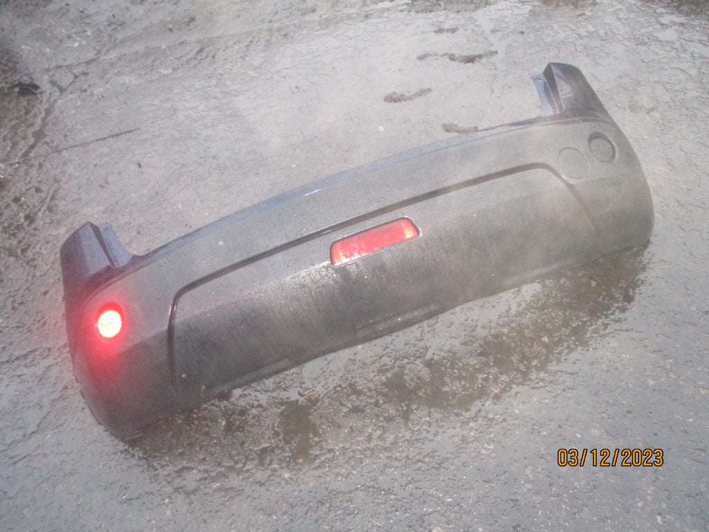 2009 NISSAN QASHQAI J10 REAR COMPLETE BUMPER BLUE