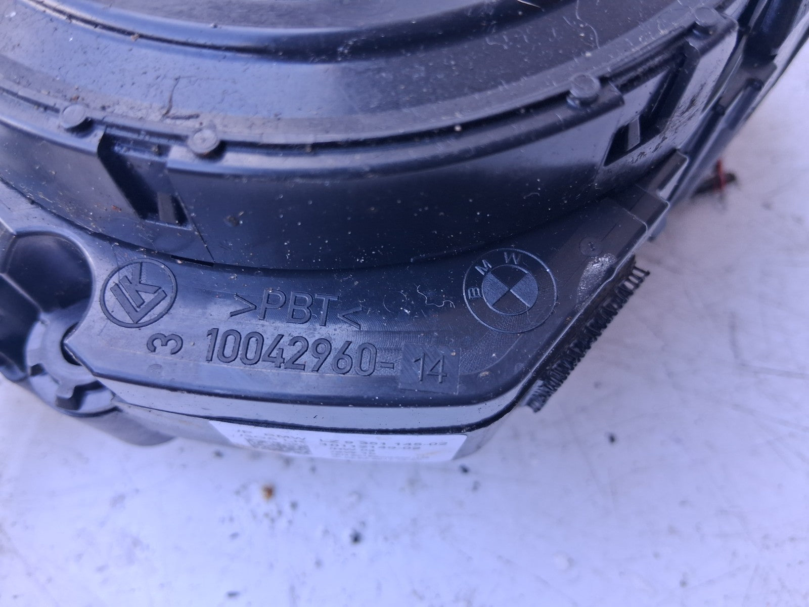 2017 BMW 3 SERIES F30 INDICATOR WIPER COMBINATION SWITCH STALK SQUIB 1011214902