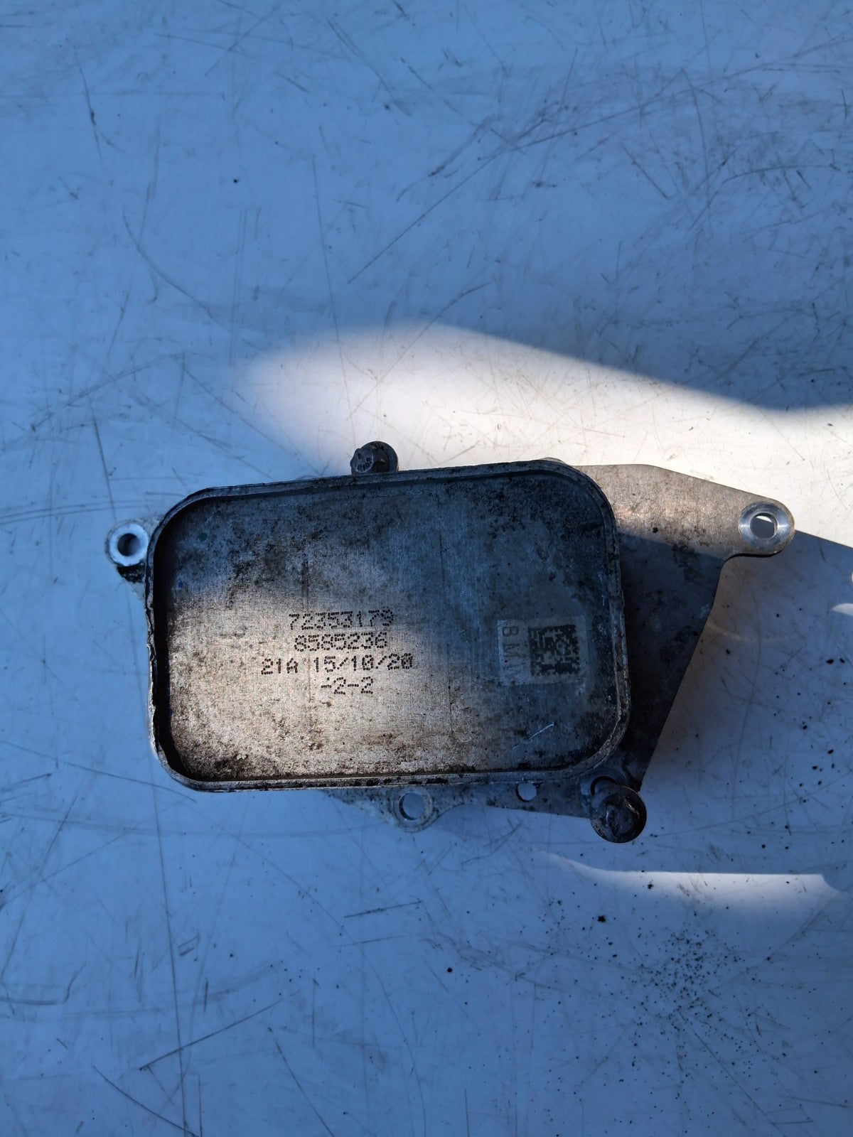 MINI CLUBMAN 2021 OIL FILTER HOUSING & COOLER 72353179