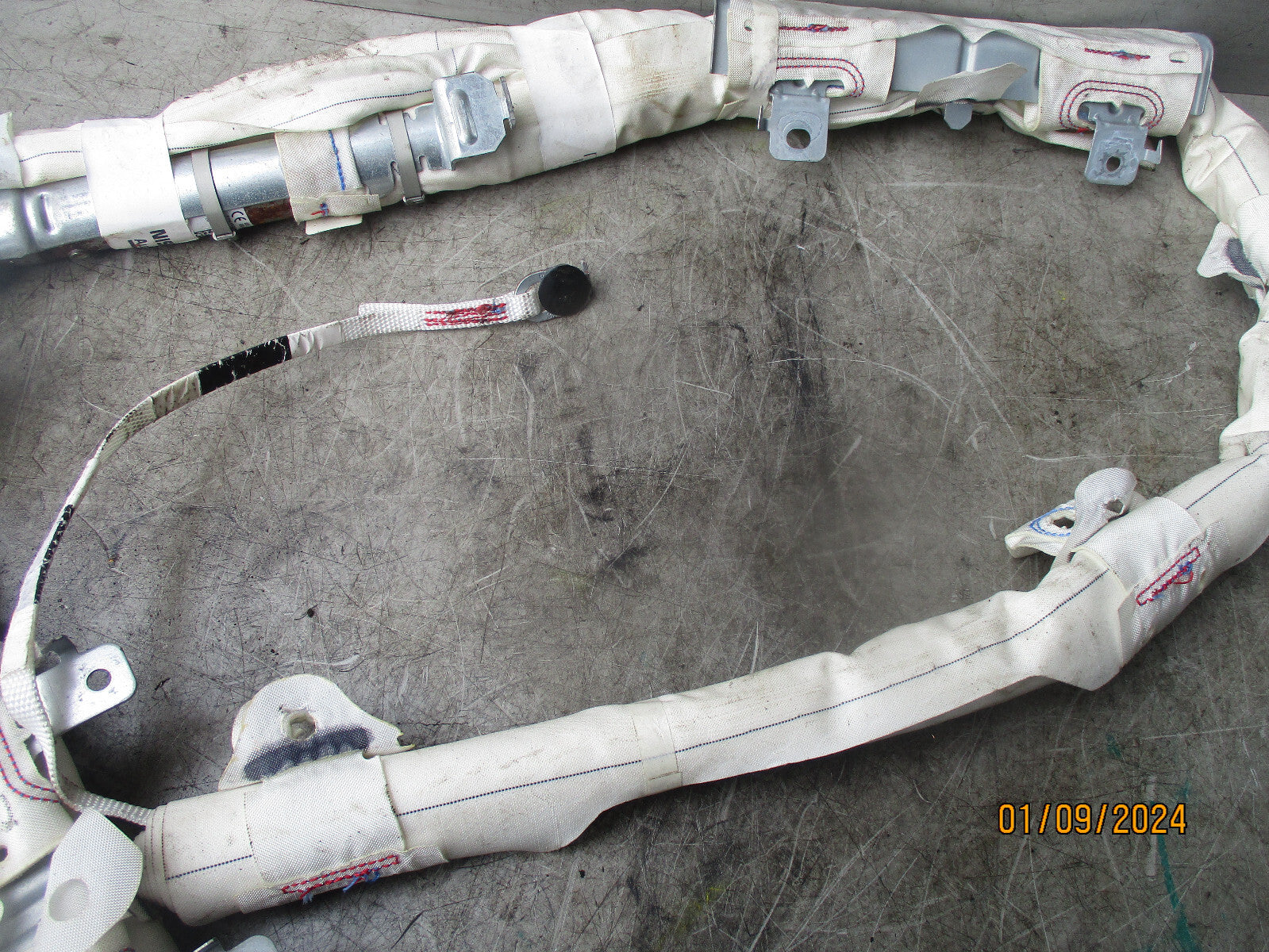 NISSAN MICRA K14 2017 PASSENGER SIDE LEFT CURTAIN AIRBAG NS 985P15FL0A