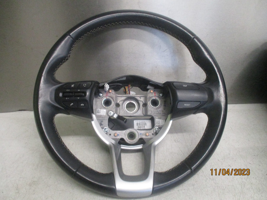 KIA PICANTO MK3 2018 3 SPOKE MULTIFUNCTION STEERING WHEEL