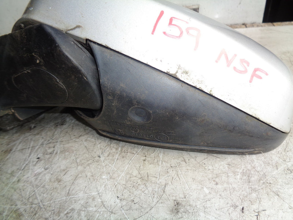 ALFA ROMEO 159 2005 PASSENGER LEFT FRONT WING MIRROR SILVER E3011016