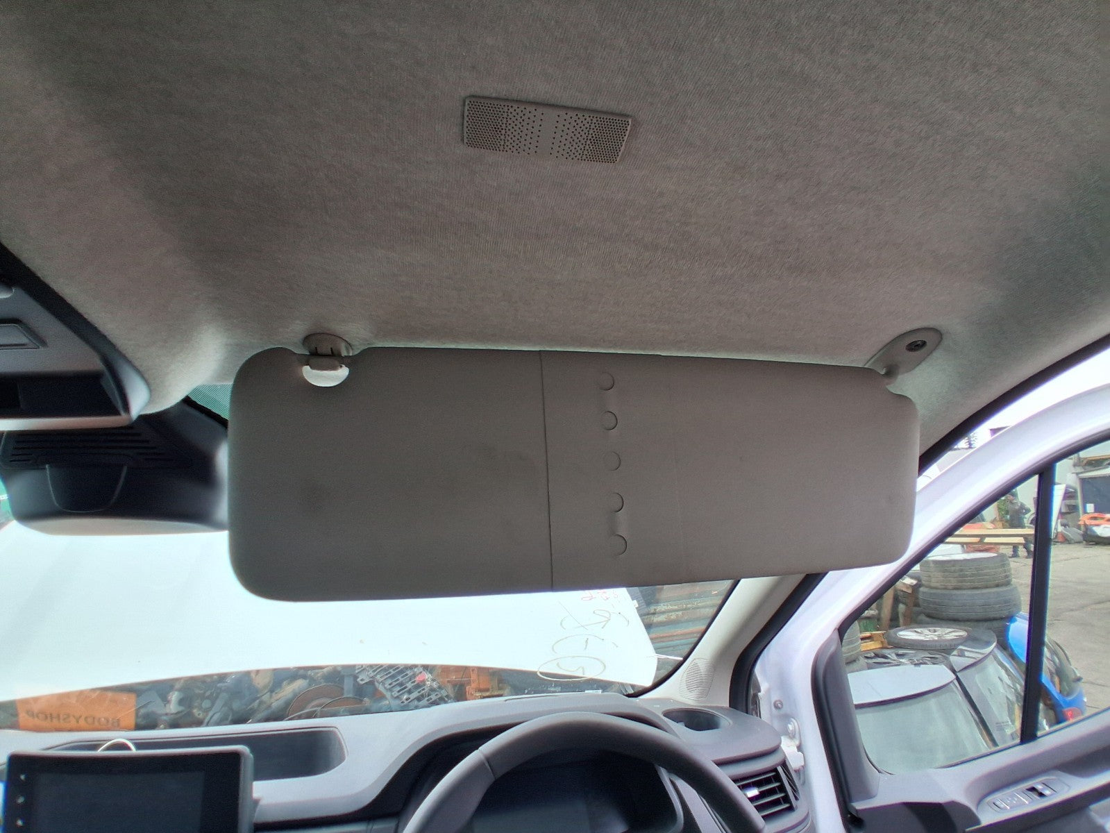 2024 RENAULT TRAFIC X82 MK3 OSF DRIVER SIDE FRONT SUN VISOR SHADE