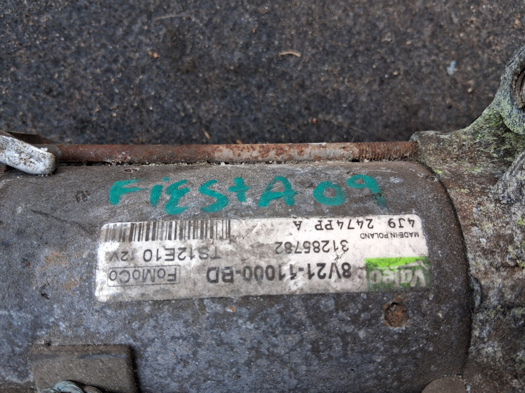 FORD FIESTA MK7 2009 1.25 PETROL STARTER MOTOR 31285782
