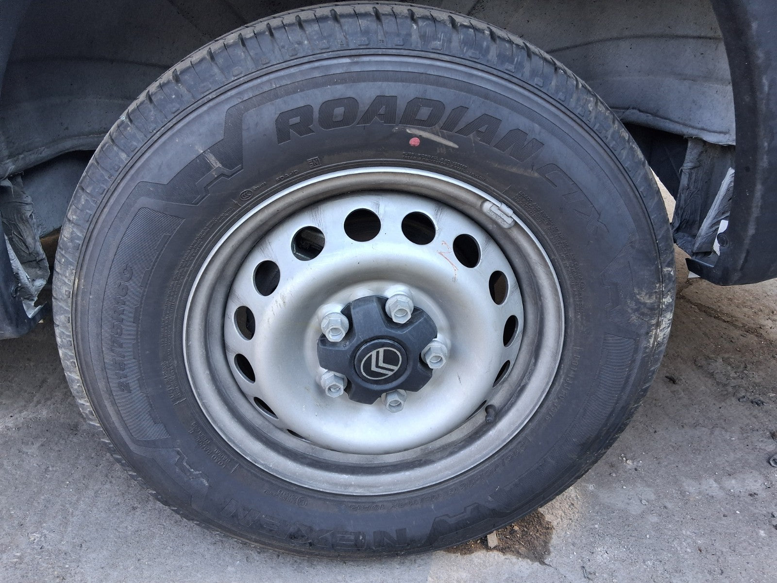 2025 CITROEN RELAY MK3 16 INCH STEEL WHEEL WITH TYRE 215/75R16C REF 2