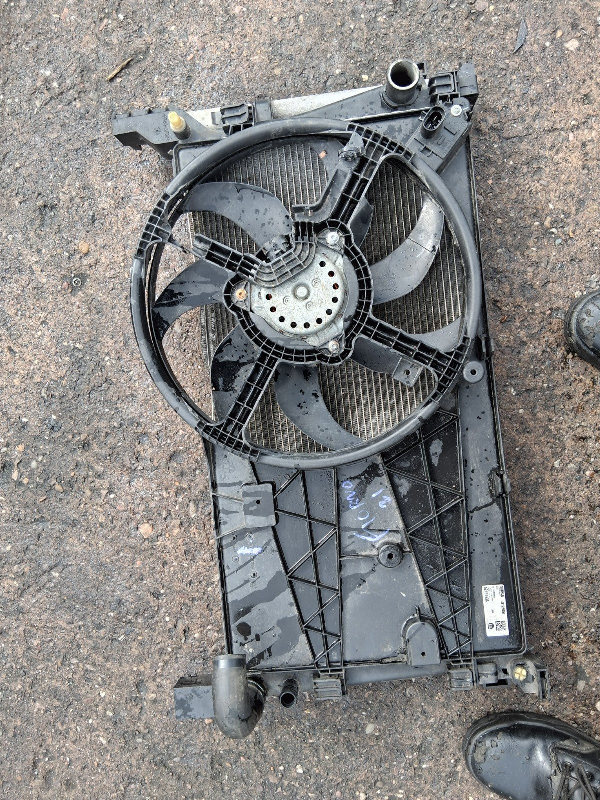 2021 FIAT FIORINO MK3 1.2 DIESEL INTERCOOLER RADIATOR 52039557