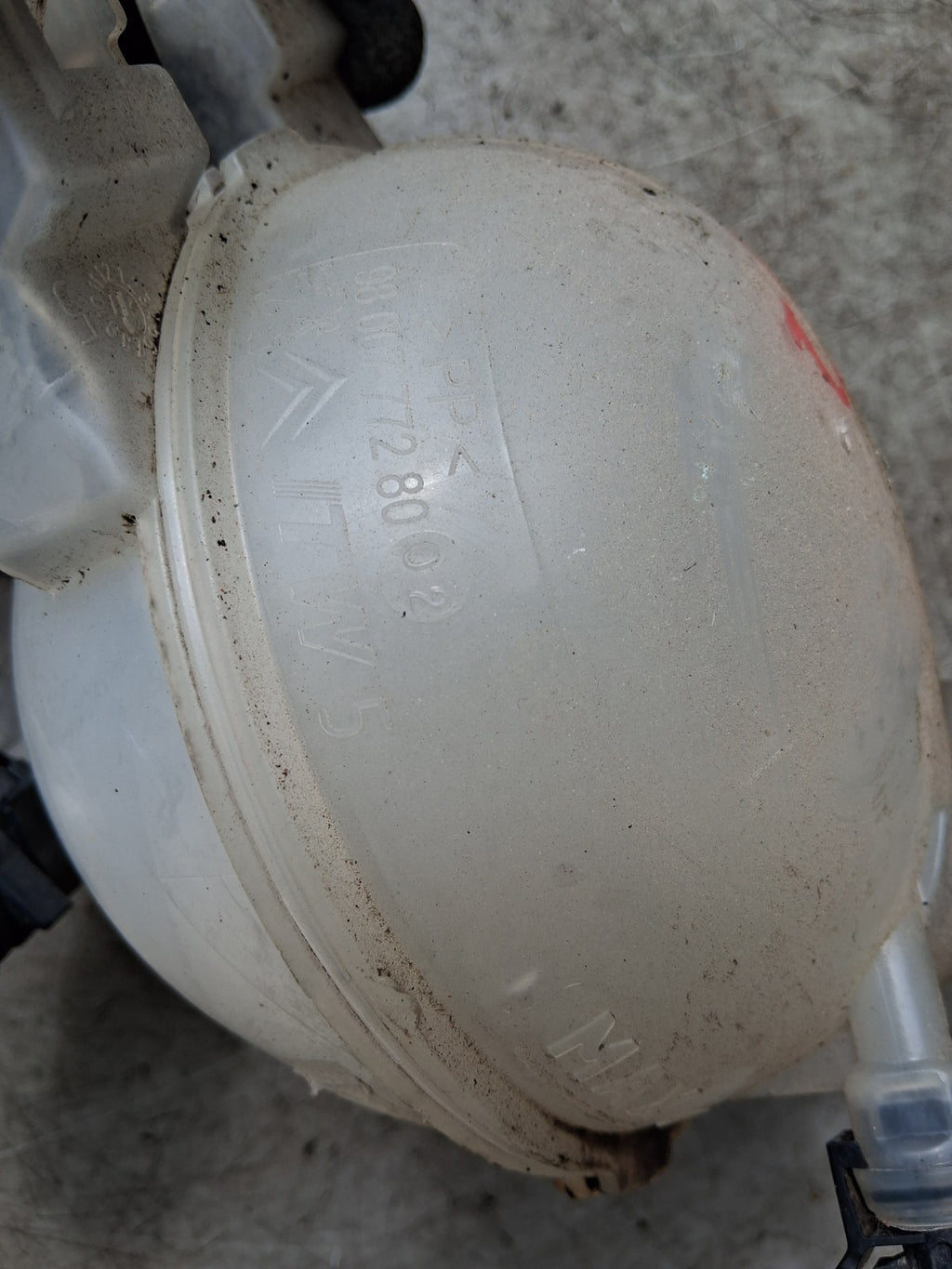 2021 CITROEN C3 MK3 1.2 PETROL WATER EXPANSION COOLANT OVERFLOW TANK 9800777280