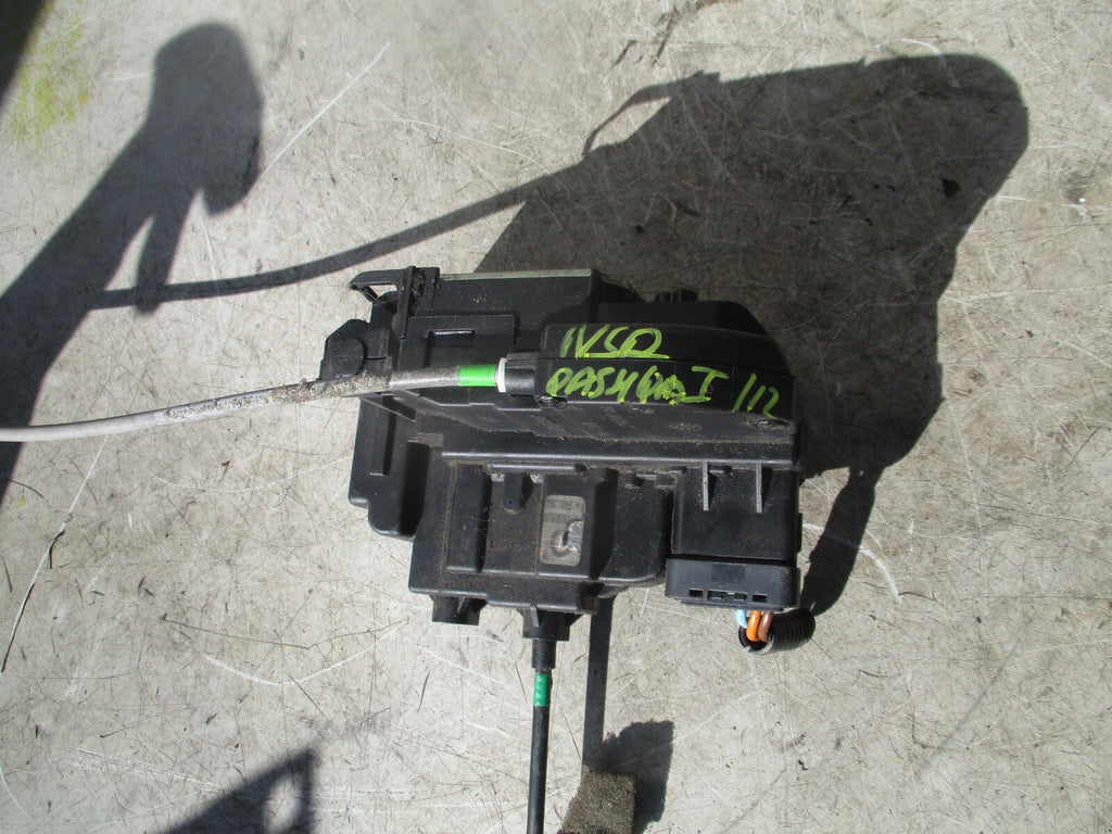 2012 NISSAN QASHQAI J10 NSR PASSENGER SIDE REAR BACK LEFT DOOR LOCK MECHANISM