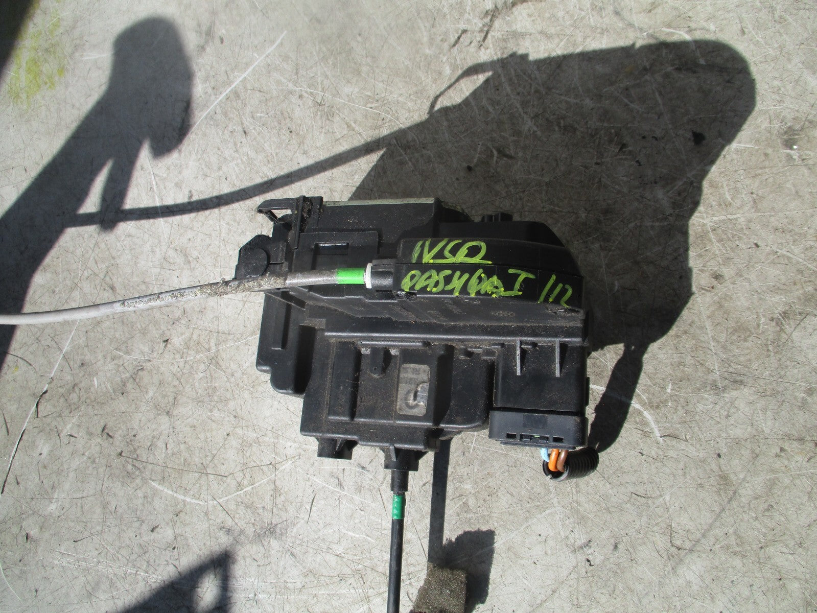 2012 NISSAN QASHQAI J10 NSR PASSENGER SIDE REAR BACK LEFT DOOR LOCK MECHANISM