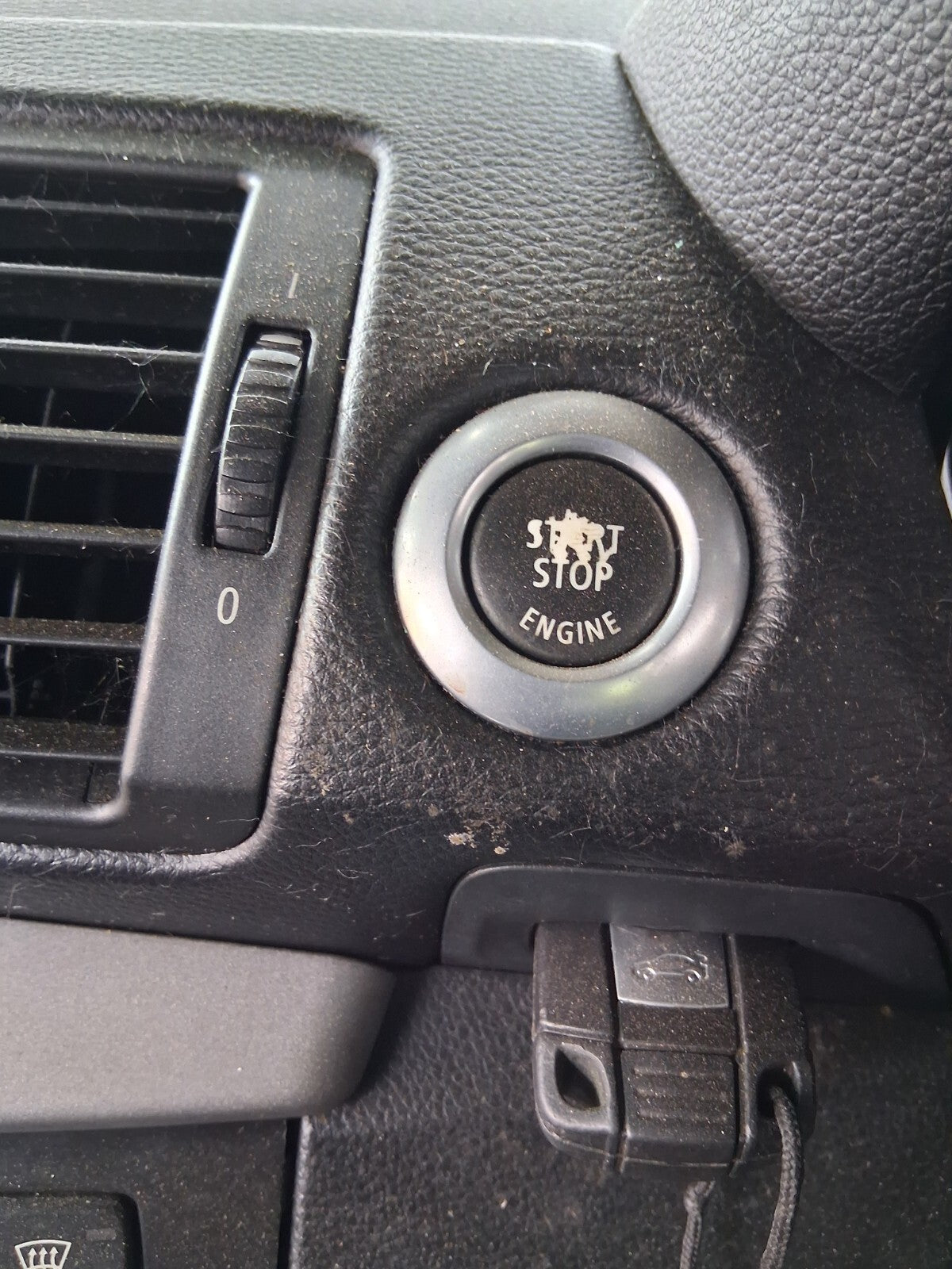 2011 BMW 1 SERIES START STOP CONTROL SWITCH BUTTON