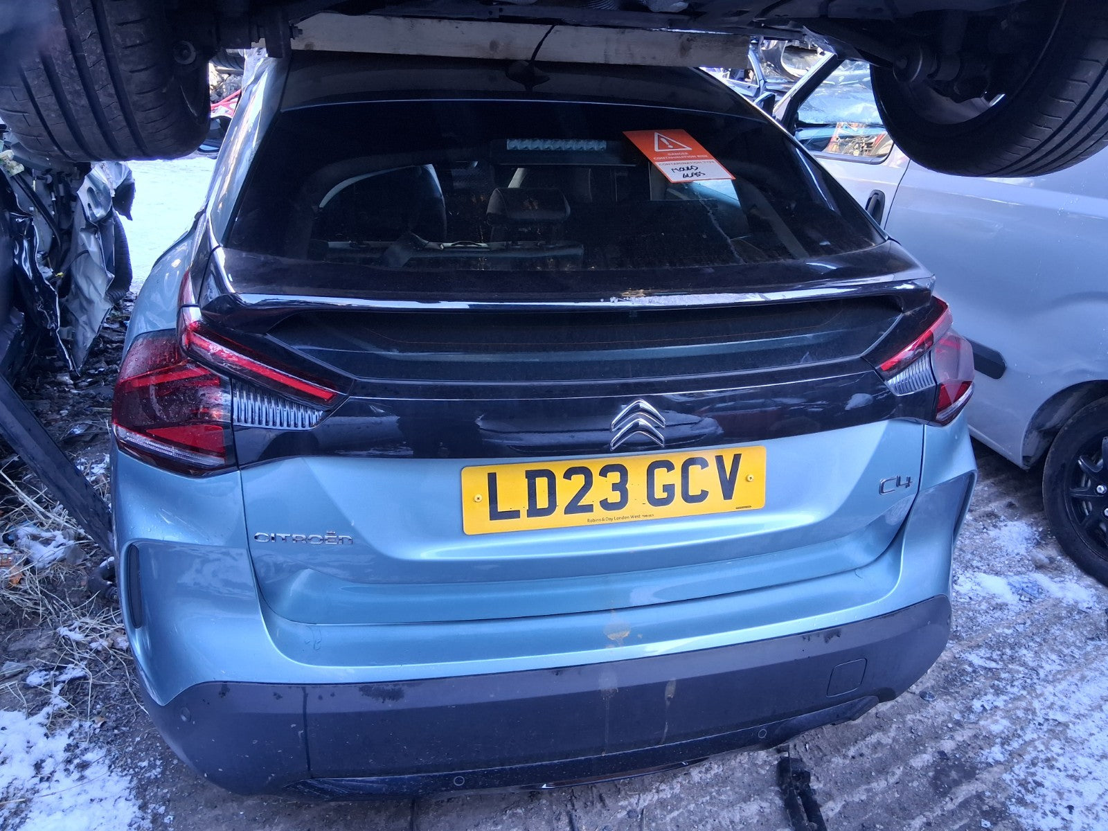 2023 CITROEN C4 MK3 REAR BARE TAILGATE BOOTLID OLBIA BLUE EQN