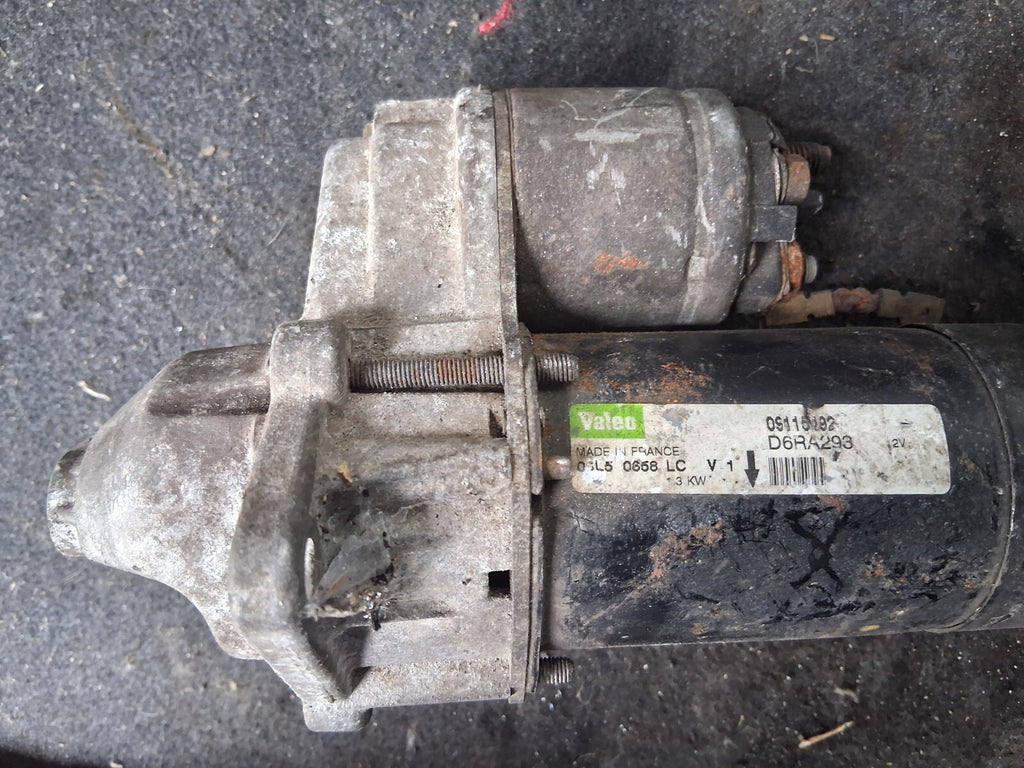 VAUXHALL CORSA E 2018 1.4 PETROL STARTER MOTOR 09115192