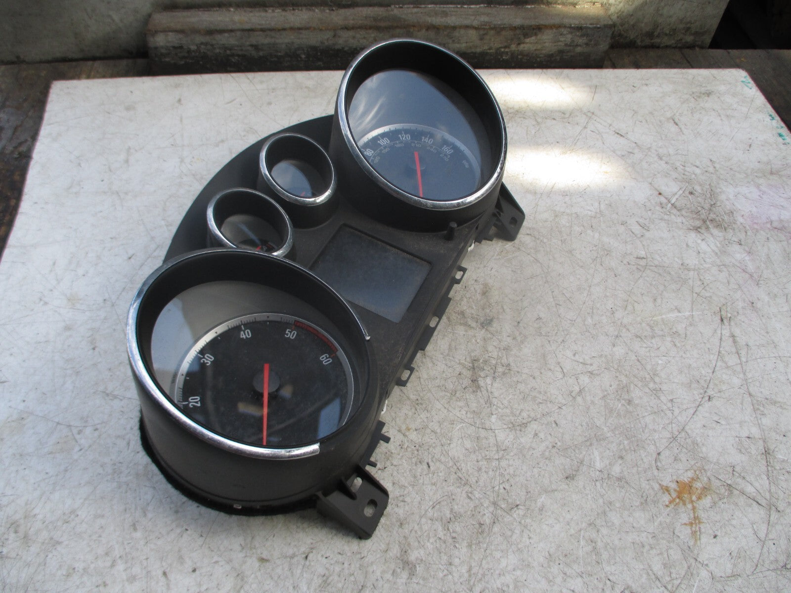 VAUXHALL ASTRA J 2014 SPEEDOMETER CLOCK CLUSTER INSTRUMENT 13433781