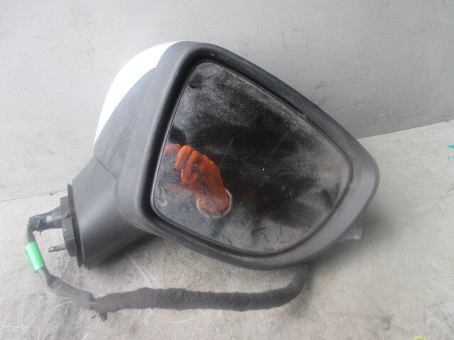 NISSAN MICRA K14 2017 OSF  DRIVER WING MIRROR WHITE